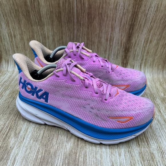 Hoka One One Shoes - Hoka One One Clifton 9 Womens Size 8 Cyclamen Sweet Lilac Shoes 1127896 CSLC